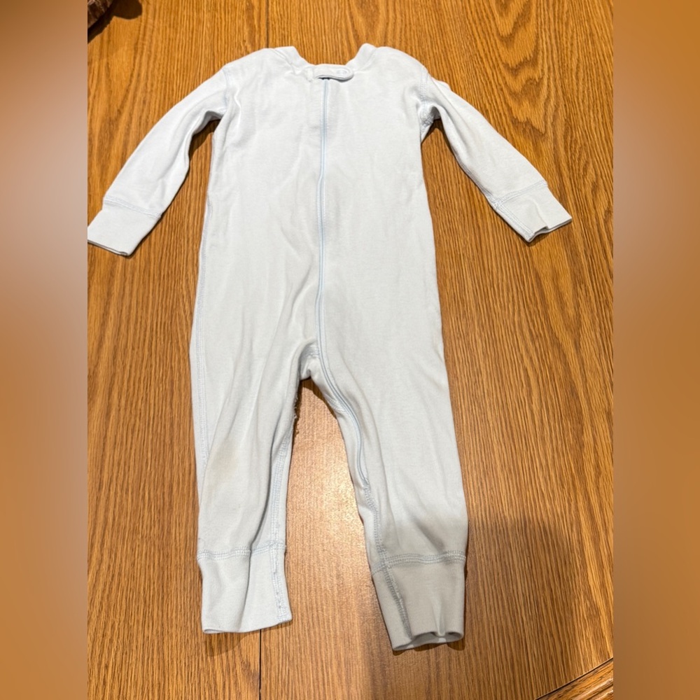 Hanna Andersson Soft Blue Kids PJs